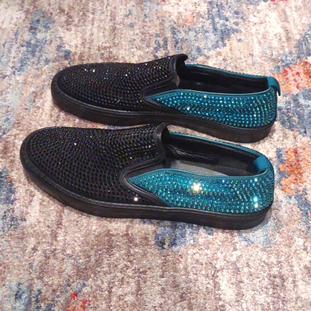 Gucci Cristal Satin Slip-on Snickers - Picture 6 of 7